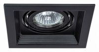 Встраиваемый светильник Canis A6661PL-1BK