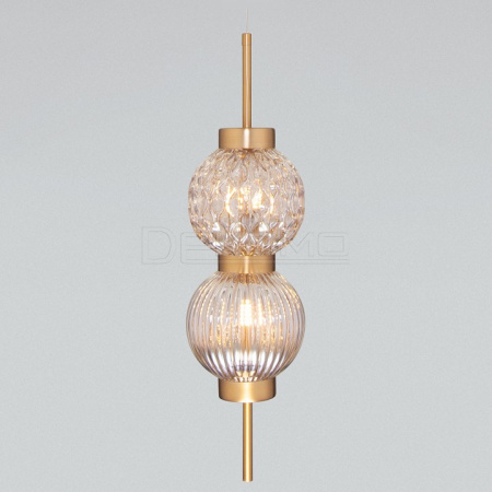 Подвесной светильник Plaza 50186/2 латунь