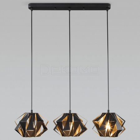 Подвесной светильник Moire 50137/3 черный