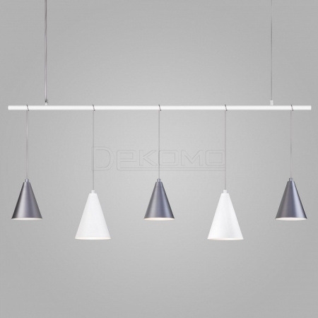 Подвесной светильник Castle 50088/5 белый/серебро