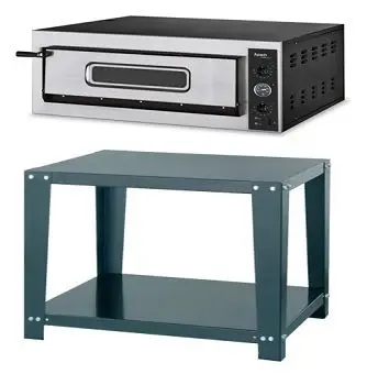 Печь для пиццы Apach AML9X с подставкой