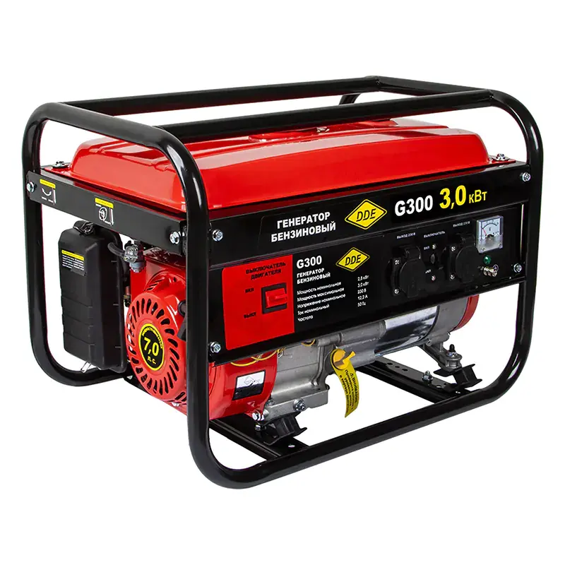 DDE G300 бензиновый генератор 919-969