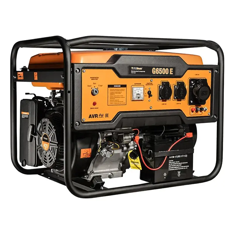FoxWeld Standart G6500 E бензиновый генератор 7242