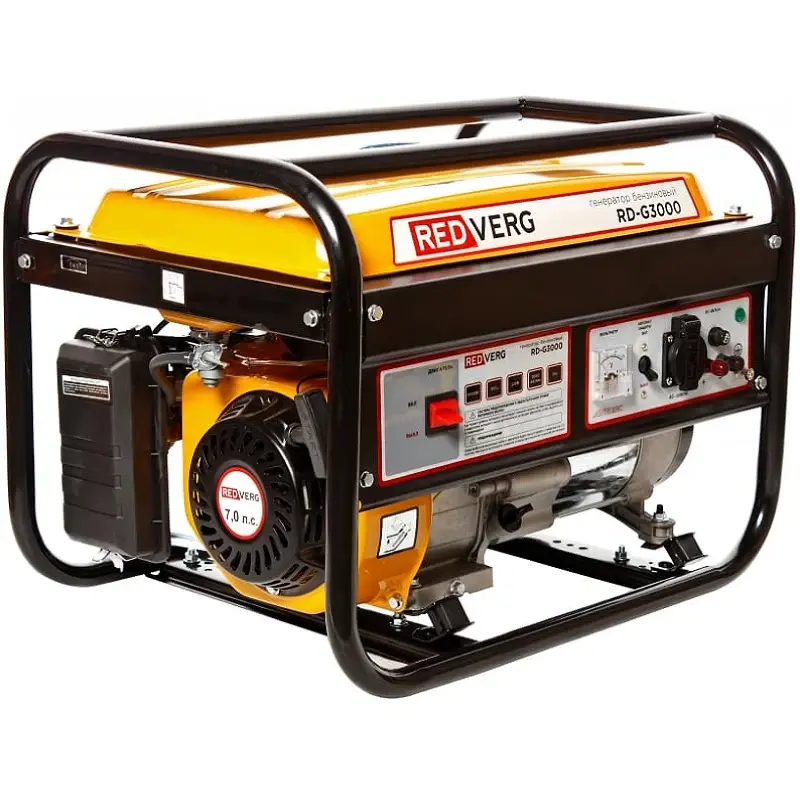 Redverg RD-G3000 генератор бензиновый