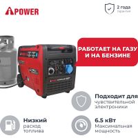 A-iPower A6000LIGS инверторный газобензиновый генератор 20310