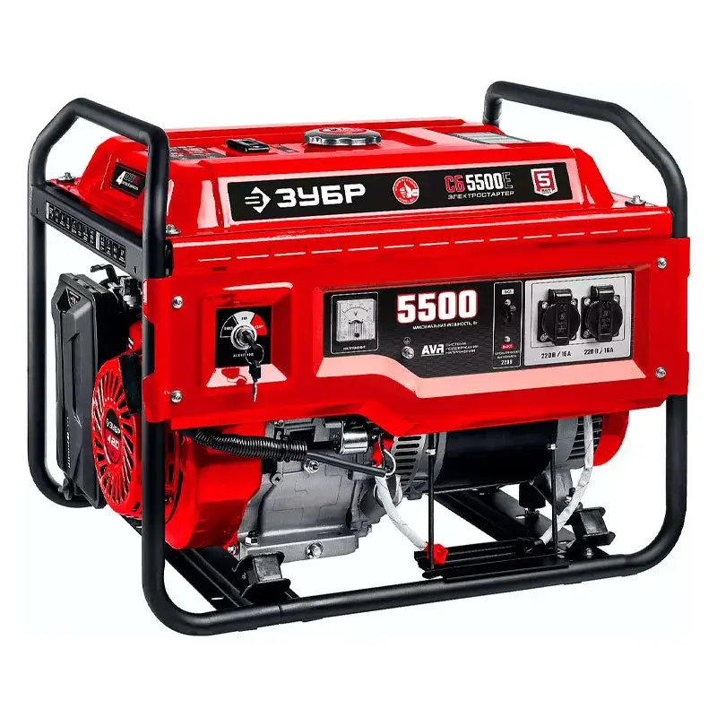 ЗУБР СБ-5500Е бензиновый генератор