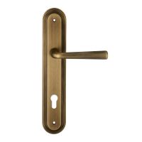 Ручка на планке Extreza Sandro 332 CYL PL05 матовая бронза