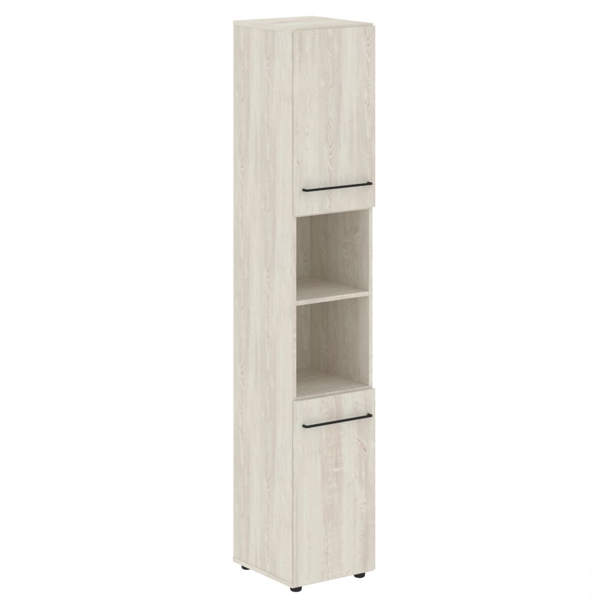 Шкаф колонка с 2-мя глухими малыми дверьми LHC 40.4 400х430х2253