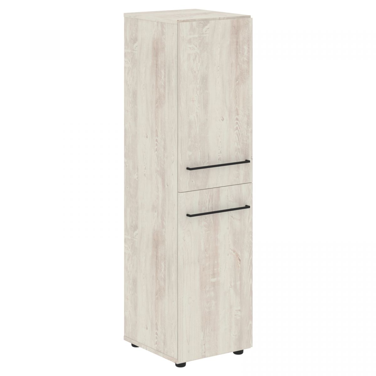 Шкаф колонка с 2-мя глухими малыми дверьми LMC 40.4 400х430х1517