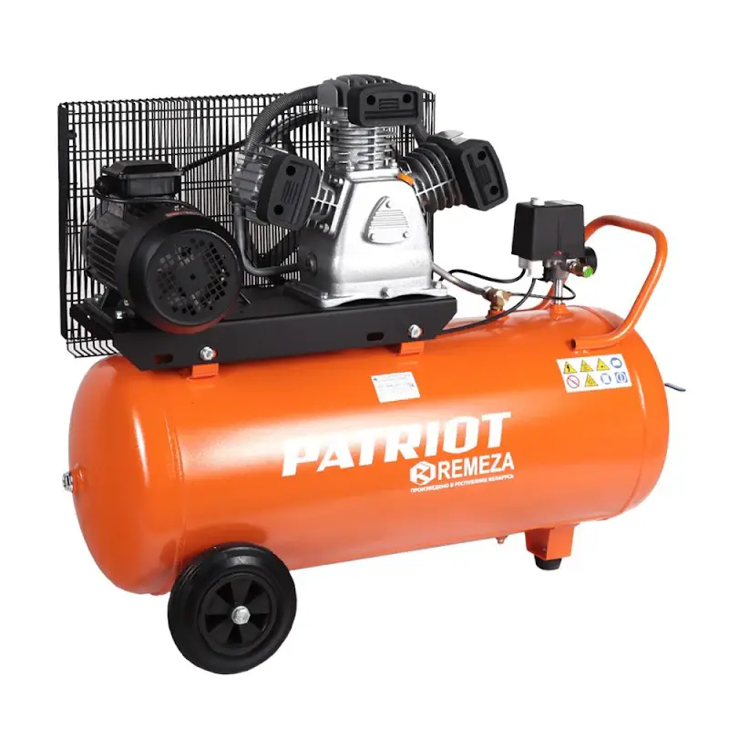 Компрессор поршневой ременной Patriot Remeza СБ 4/С-100 LB 40, 520306335