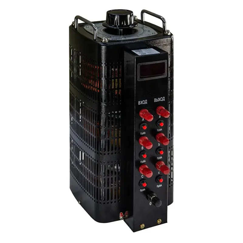 ЭНЕРГИЯ ЛАТР Black Series 3Ф TSGC2-9кВА 9А лабораторный автотрансформатор Е0102-0203