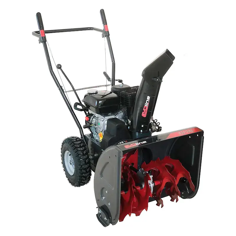 EVOline SBG 560 бензиновый снегоуборщик 6.5 л.с. ковш 56 см, выброс 10 м, 5 вперед/2 назад