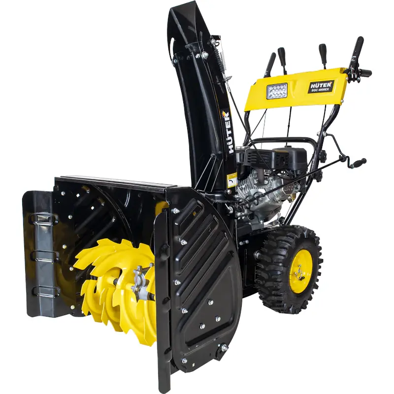 HUTER SGC 4800EX бензиновый снегоуборщик 7 л.с. ковш 68 см, выброс 15 м, 6 вперед/2 назад 70/7/27