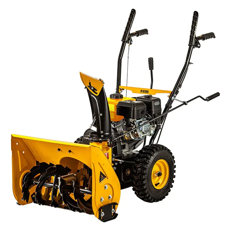 DENZEL SB 560 снегоуборщик бензиновый 7 л.с. ковш 56 см, выброс 15 м, 5 вперед/2 назад 97651