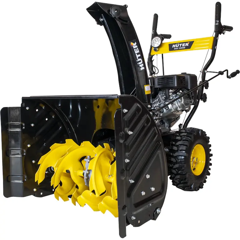 HUTER SGC-5500B снегоуборщик бензиновый 7.5 л.с. ковш 62 см, выброс 15 м, 5 вперед/2 назад 70/7/21