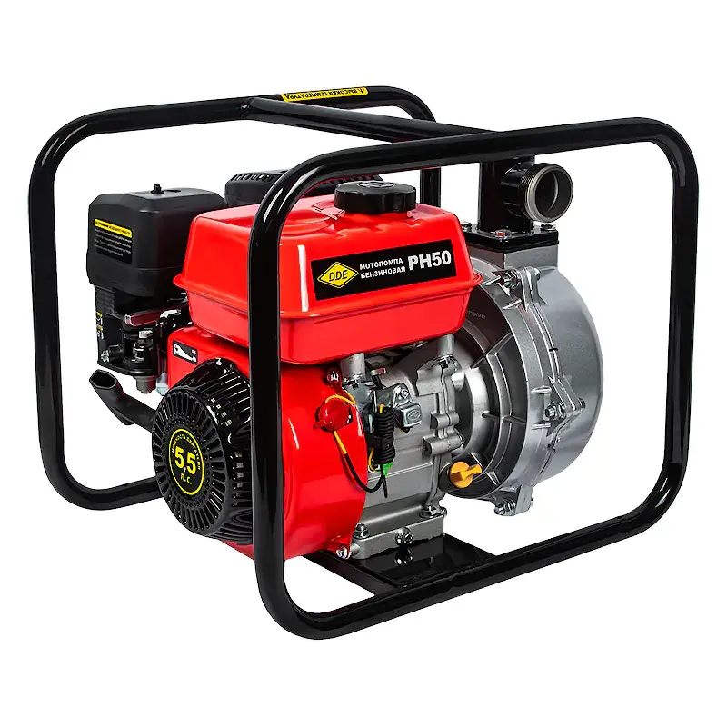 DDE мотопомпа бензиновая высоконапорная PH50