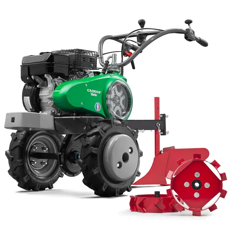 Caiman Vario 70C TWK+ мотоблок бензиновый c окучником и грунтозацепами 3000362113+8000020104