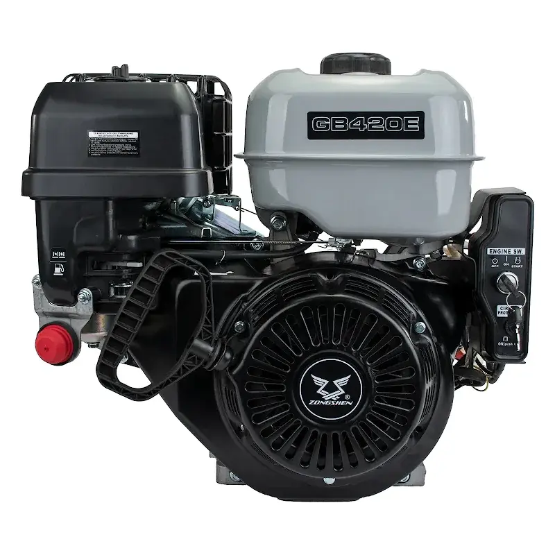 Zongshen GB 420E-7 бензиновый двигатель 1T90QW423