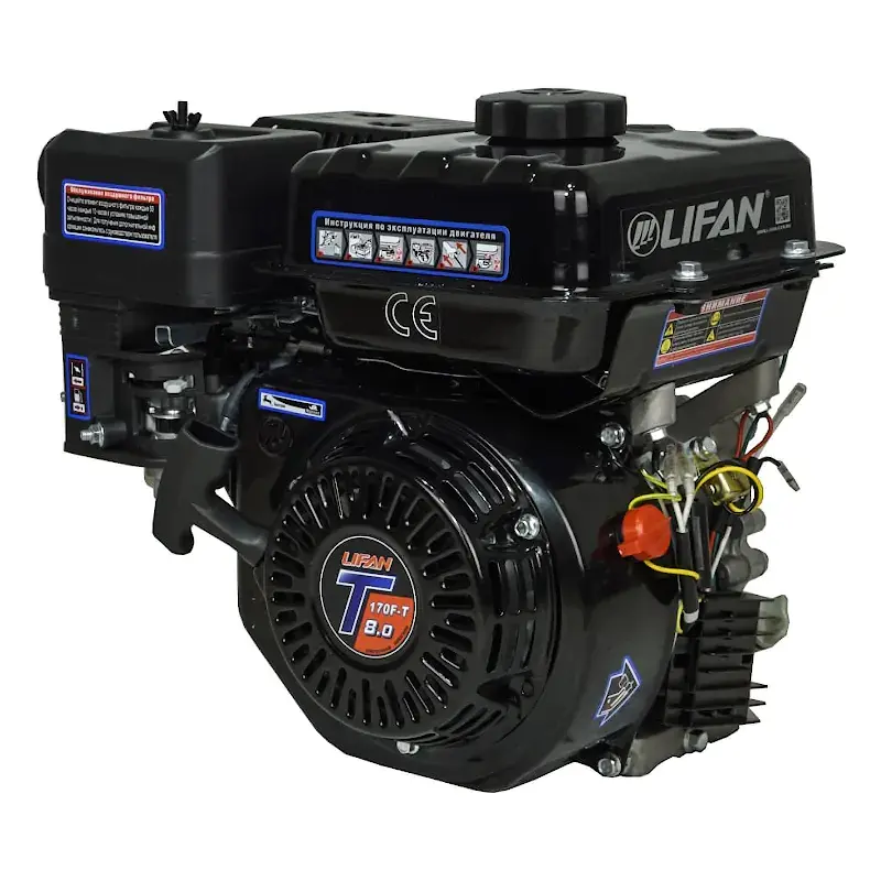 Lifan 170F-T D20 3А двигатель бензиновый 00-00003124