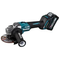 Makita GA005GM201 аккумуляторная угловая шлифмашина (2 x 4 Ач, ЗУ)