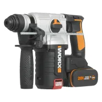 WORX WX380 перфоратор аккумуляторный (2 x 4 Ач, ЗУ)