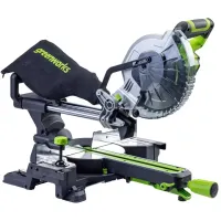 Аккумуляторная торцовочная пила Greenworks GD24MS216 (1 x 5 Ач, ЗУ) 1501707UG