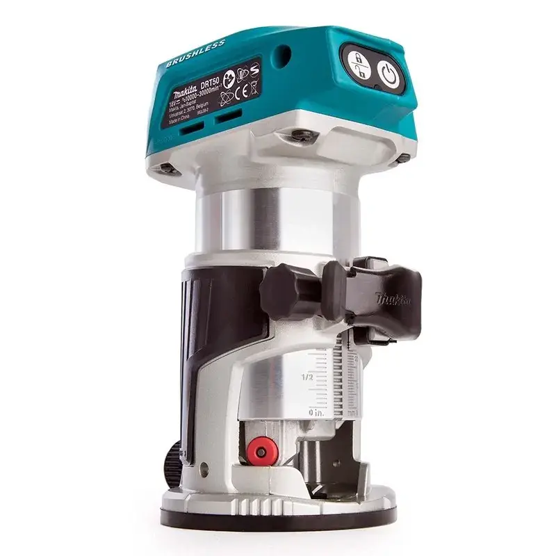 Makita DRT50ZJX2 аккумуляторный кромочный фрезер (без АКБ и ЗУ)