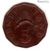 Танзания 5 центов 1984