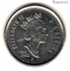 Канада 10 центов 2002