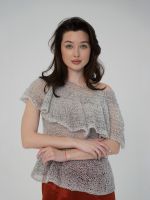 Паутинка серая без рукавов