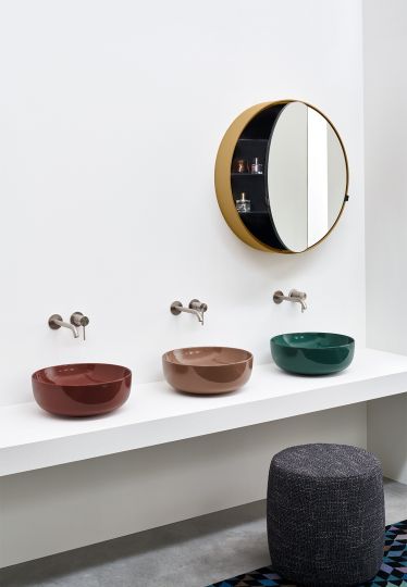 Накладная раковина Cielo Era Small BAERA40 40х40 схема 2