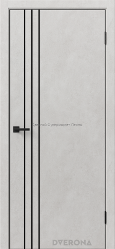 Орион 3.1 Бетон Грей , Светлый с черной кромкой ABS с 4-х сторон.