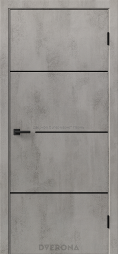 Виста 3.1 Бетон Грей , Светлый с черной кромкой ABS с 4-х сторон.