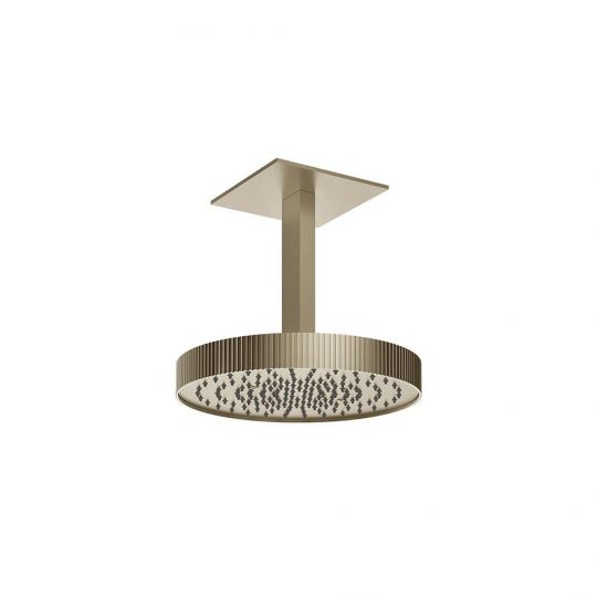Верхний душ Gessi Incastri Rigato 75170 потолочный высота 11-190 см схема 4