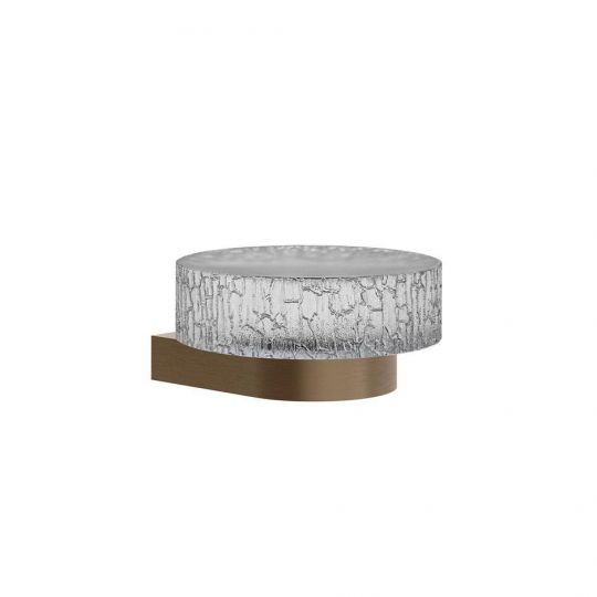 Мыльница Gessi Incastri Light Smoke 75401 настенная круглая схема 14