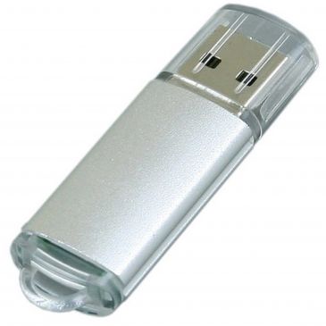 Флешка ASSORTI 32 Gb серебристая
