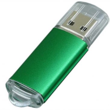 Флешка ASSORTI 16 Gb зеленая