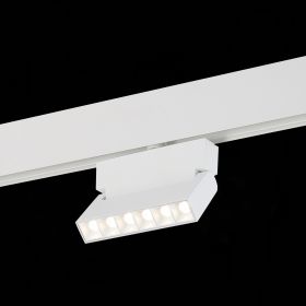 ST362.546.06 Магнитный трековый светильник белый LED 1*6W 4000K 532Lm Ra>80 36° IP20 L120xW22xH134 4