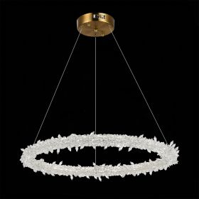 SL6105.203.01 Люстра подвесная ST-Luce Золотистый/Прозрачный LED 1*58W 3000 - 6500K