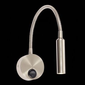 ST653.131.01 Светильник настенный ST-Luce Никель/Никель LED 1*3W 3000K