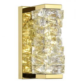 SL6010.201.08 Бра ST-Luce Золотистый/Прозрачный LED 1*8W