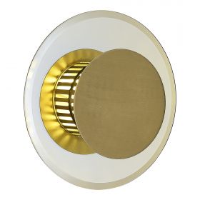 SLE1652-301-03 Светильник настенный Латунь/Коньячный G9 LED 3*5W 4000K