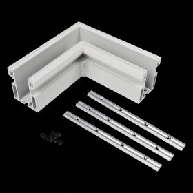 ST003.579.01 Угол-соединитель для профиля SKYLINE 48 с демпф. системой ST-Luce Белый