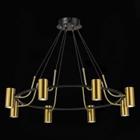 SL1215.403.08 Светильник подвесной ST-Luce Черный, Латунь/Латунь GU10 8*5W 4000K