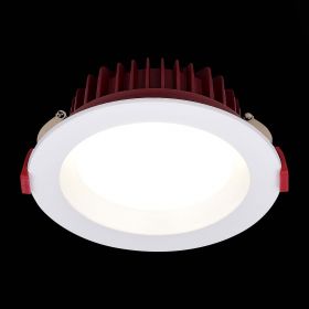 ST752.538.18 Св-к встр. Белый LED 1*18W 3000K 1 440Lm Ra80 100° IP44 D140xH52 100-240VV