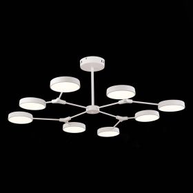 SLE6003-502-08 Светильник потолочный Белый/Белый LED 8*10W