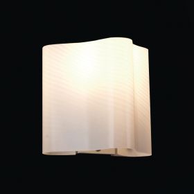 SL117.511.01 Бра ST-Luce Серебристый/Белый с полосками E14 1*40W