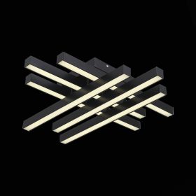 SL933.402.06 Люстра потолочная ST-Luce Черный/Белый,Черный LED 1*36W 3000K/4000K/6000K