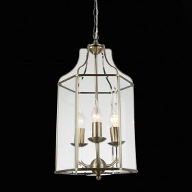 SL228.303.03 Люстра подвесная ST-Luce Бронза/Прозрачный E14 3*40W