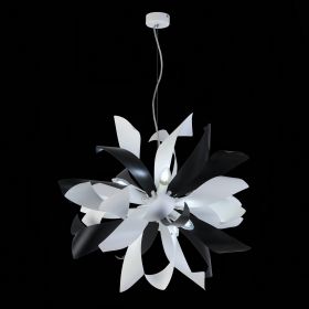 SL453.453.06E Люстра подвесная ST-Luce Черный, Белый/Черный, Белый E14 6*40W
